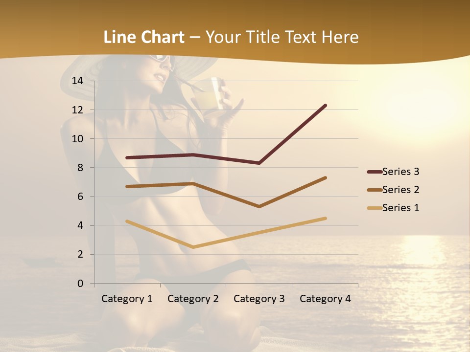 Wellness Closeup Breast PowerPoint Template
