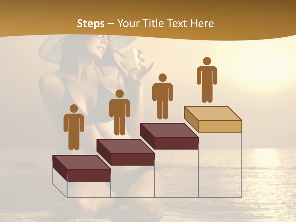 Wellness Closeup Breast PowerPoint Template