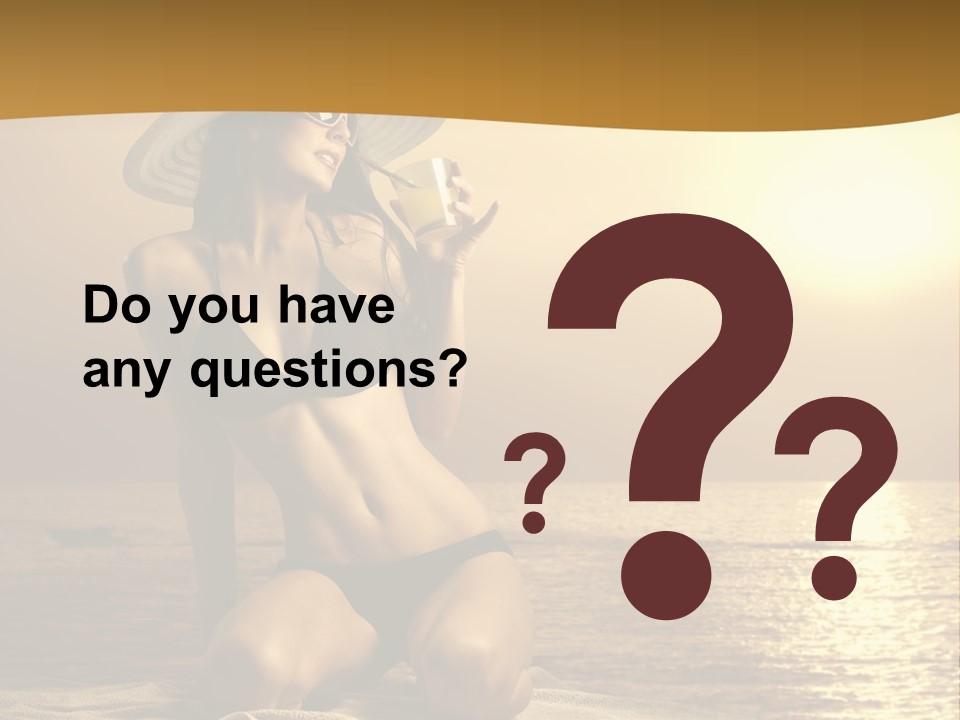 Wellness Closeup Breast PowerPoint Template