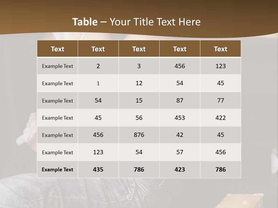 Taste Homemade Dish PowerPoint Template
