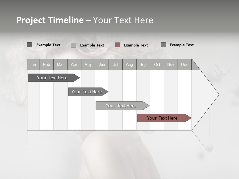 Sexy Skincare Hairstyle PowerPoint Template