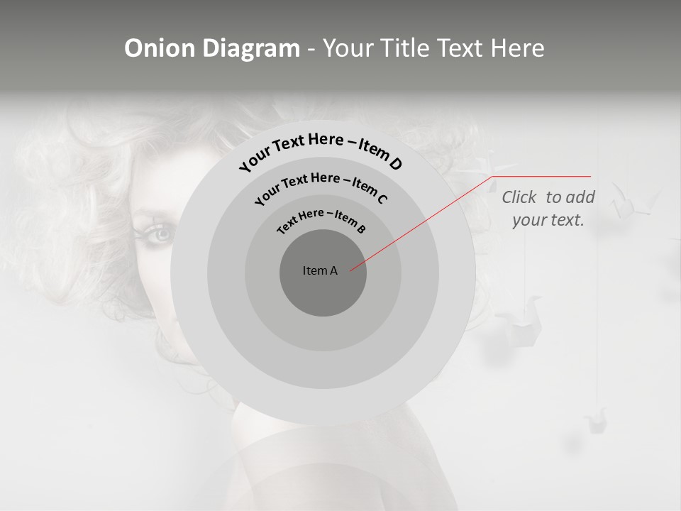 Sexy Skincare Hairstyle PowerPoint Template