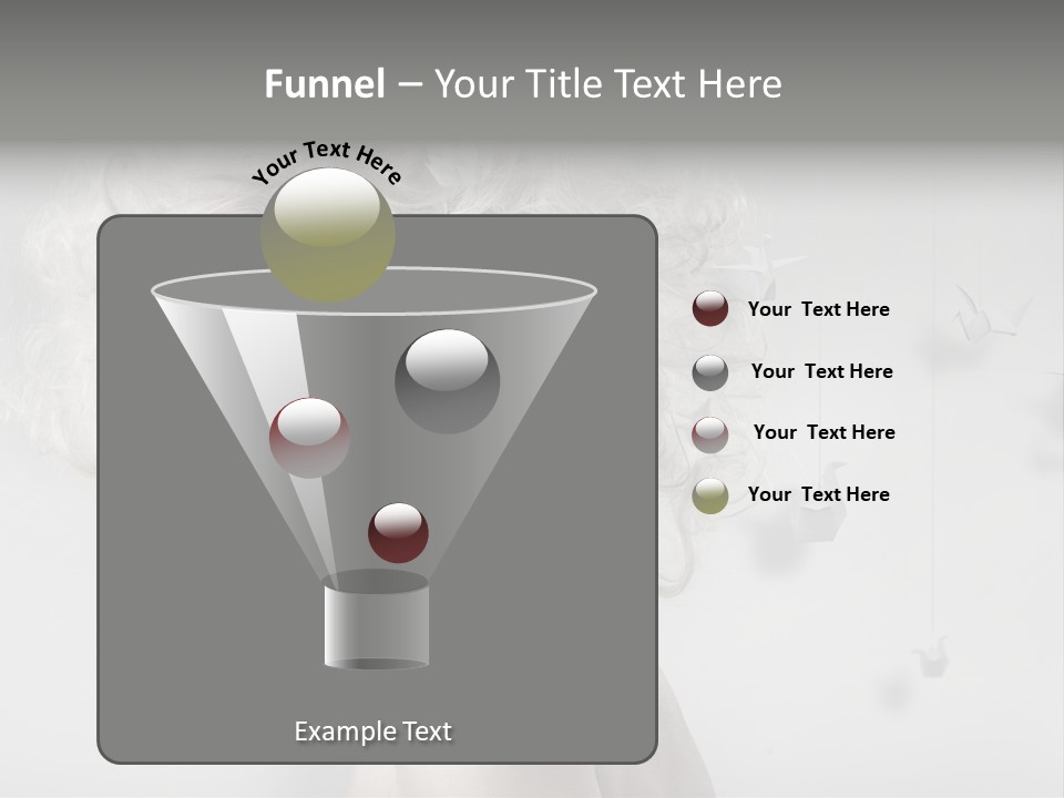 Sexy Skincare Hairstyle PowerPoint Template