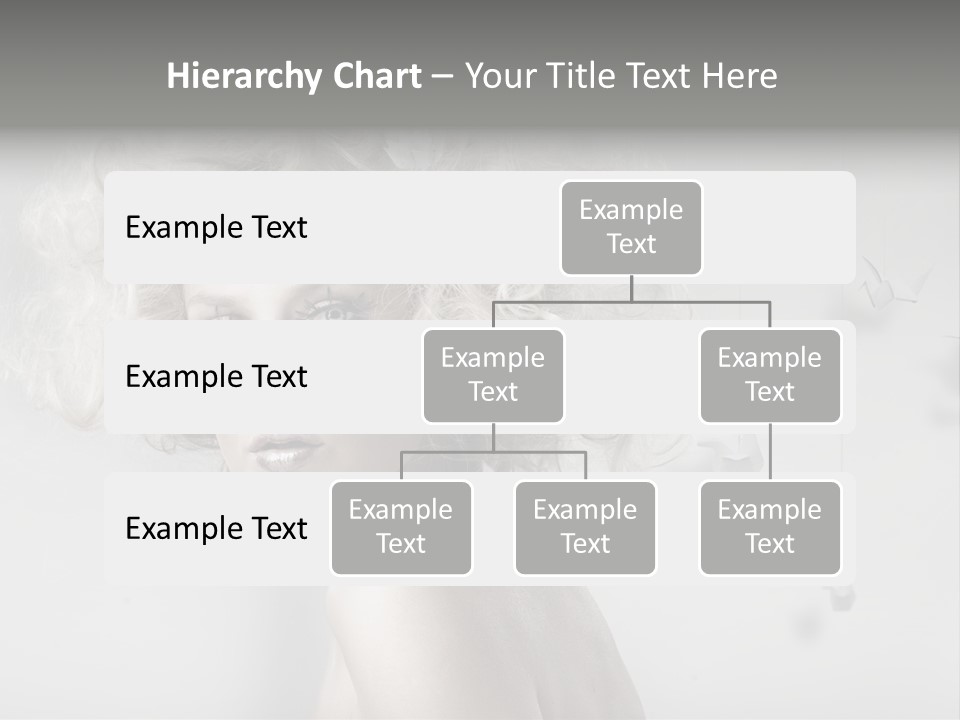 Sexy Skincare Hairstyle PowerPoint Template