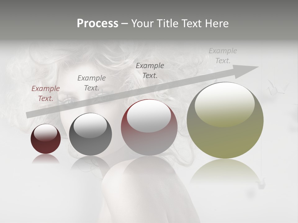 Sexy Skincare Hairstyle PowerPoint Template