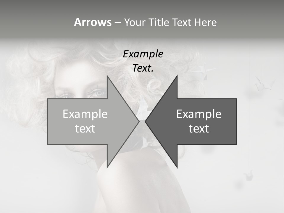 Sexy Skincare Hairstyle PowerPoint Template