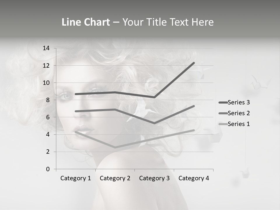 Sexy Skincare Hairstyle PowerPoint Template