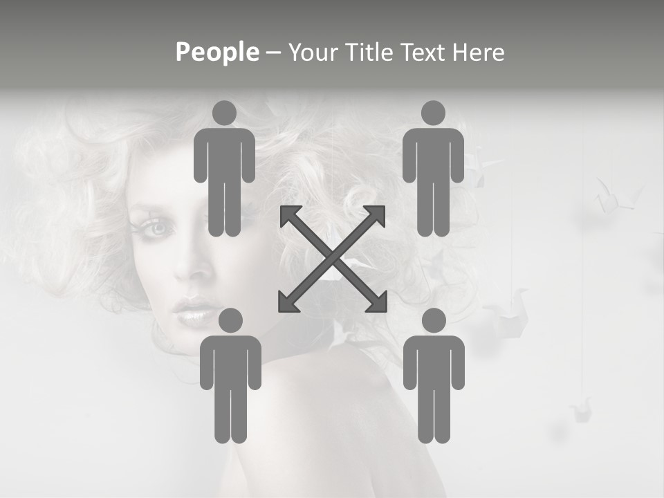 Sexy Skincare Hairstyle PowerPoint Template