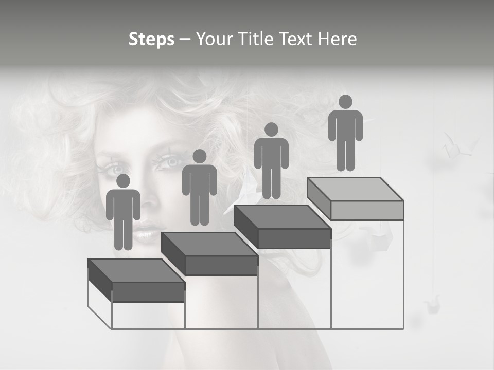 Sexy Skincare Hairstyle PowerPoint Template