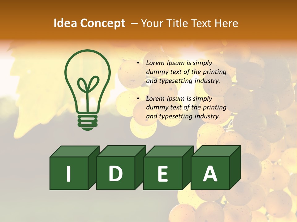 Sunny Agricultural Agriculture PowerPoint Template