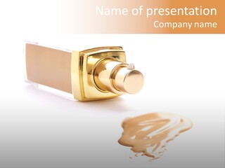 Macro Elegance Closeup PowerPoint Template