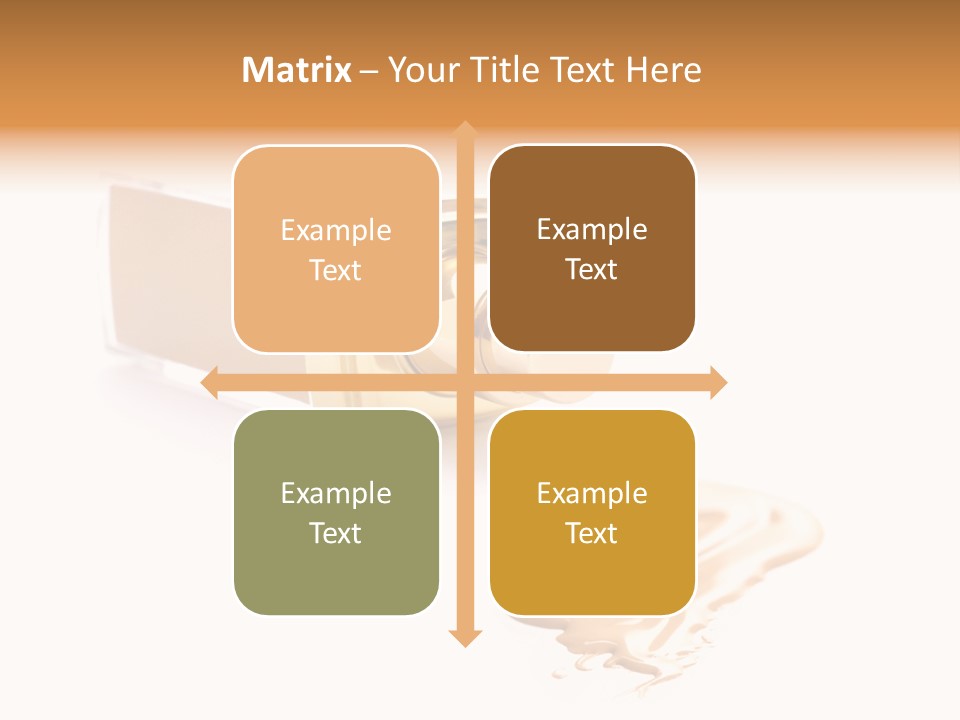 Macro Elegance Closeup PowerPoint Template