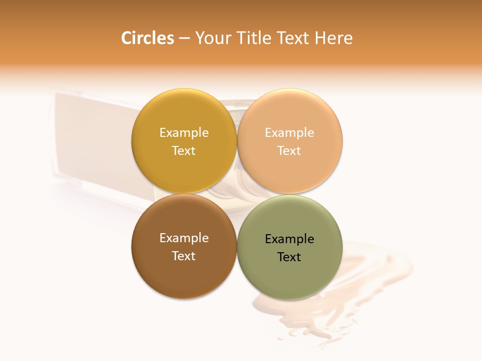 Macro Elegance Closeup PowerPoint Template