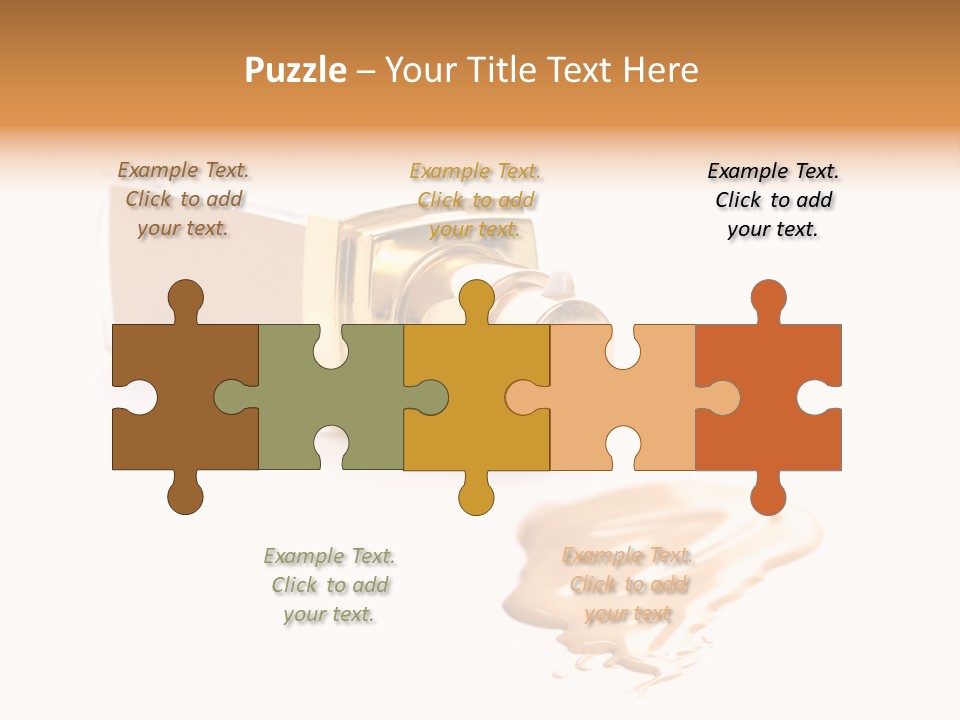 Macro Elegance Closeup PowerPoint Template