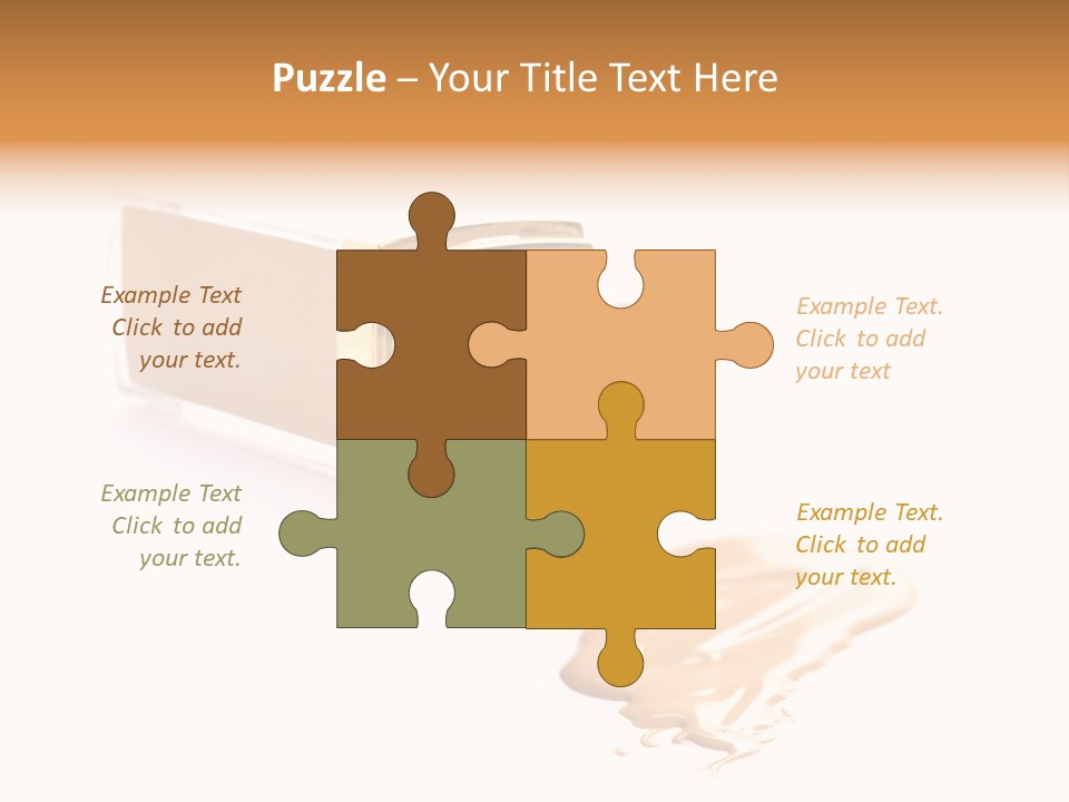 Macro Elegance Closeup PowerPoint Template