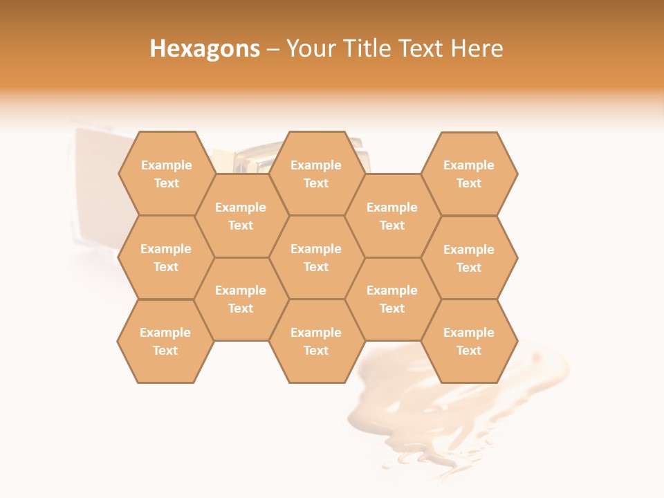 Macro Elegance Closeup PowerPoint Template