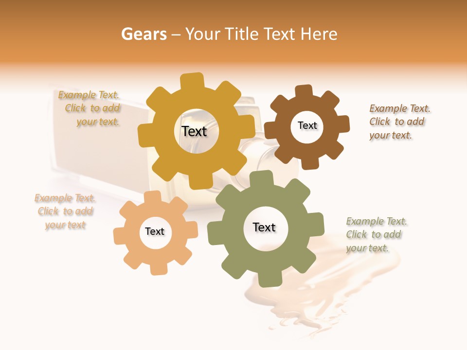 Macro Elegance Closeup PowerPoint Template