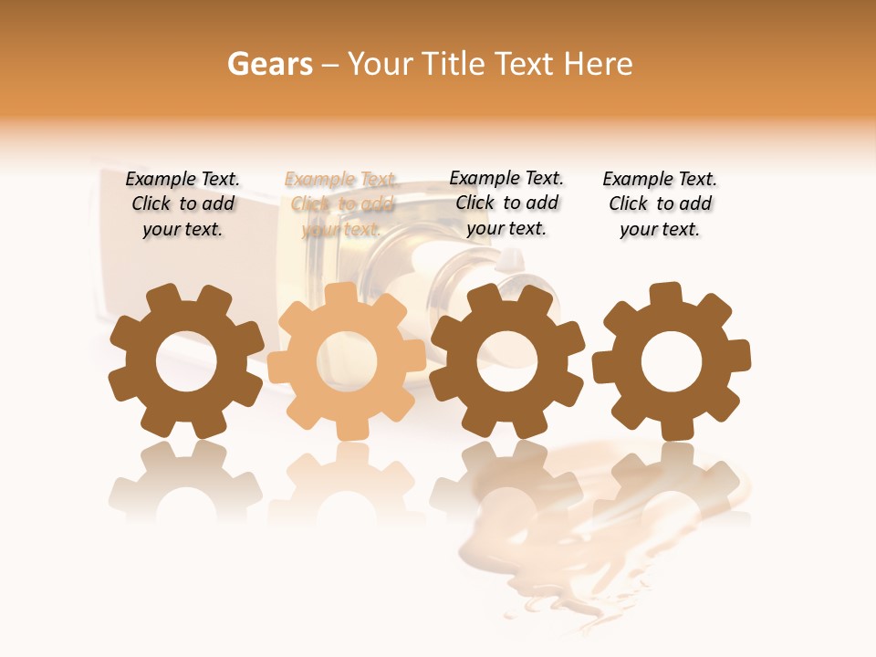 Macro Elegance Closeup PowerPoint Template