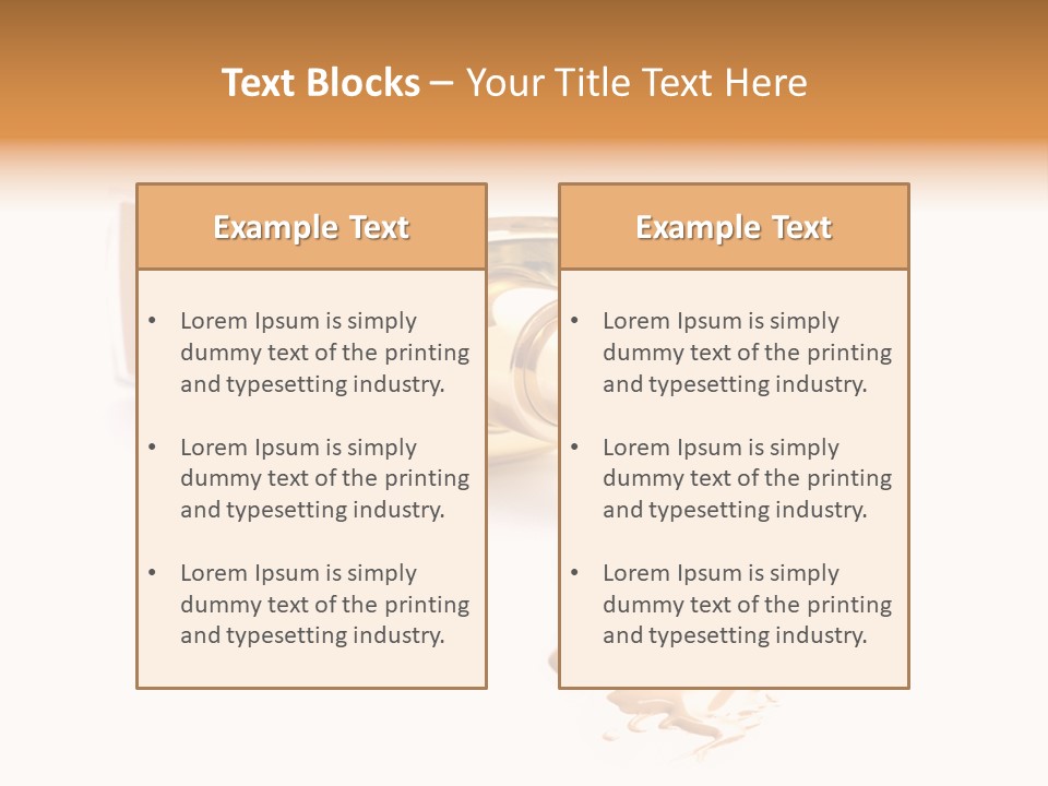 Macro Elegance Closeup PowerPoint Template