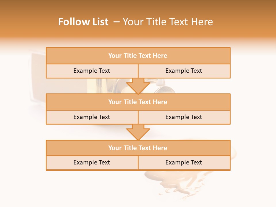 Macro Elegance Closeup PowerPoint Template