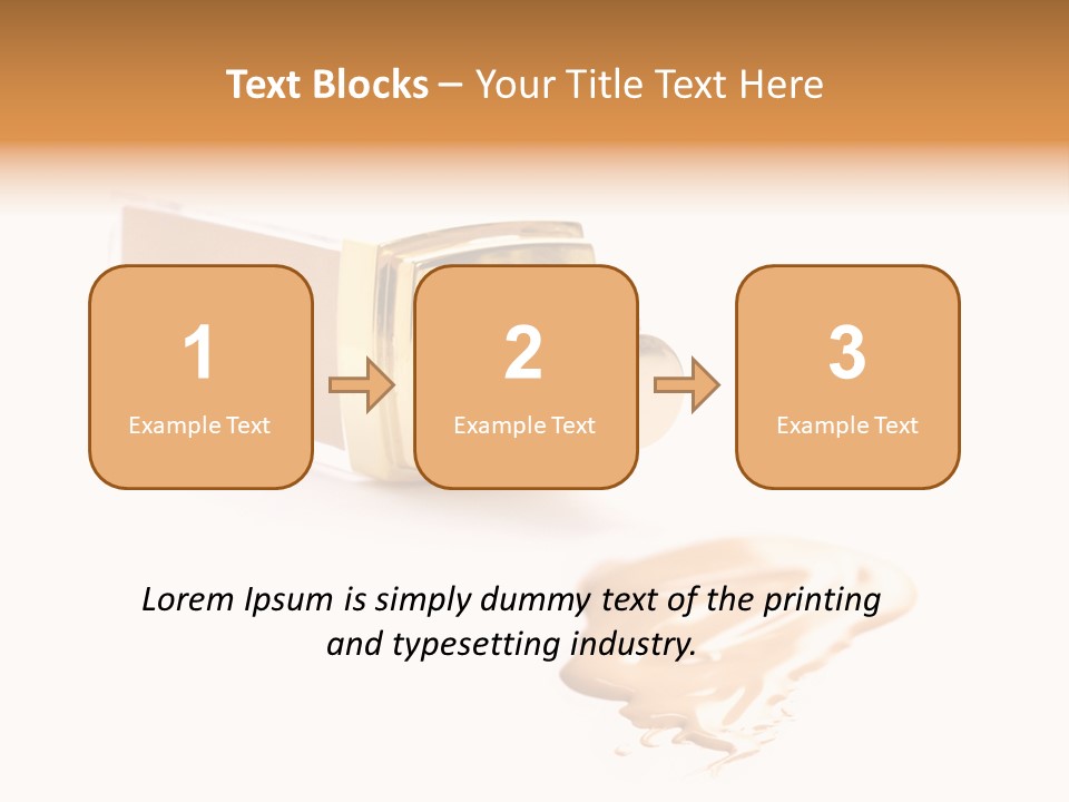 Macro Elegance Closeup PowerPoint Template