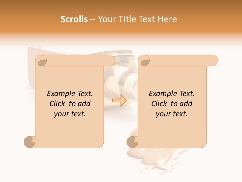 Macro Elegance Closeup PowerPoint Template