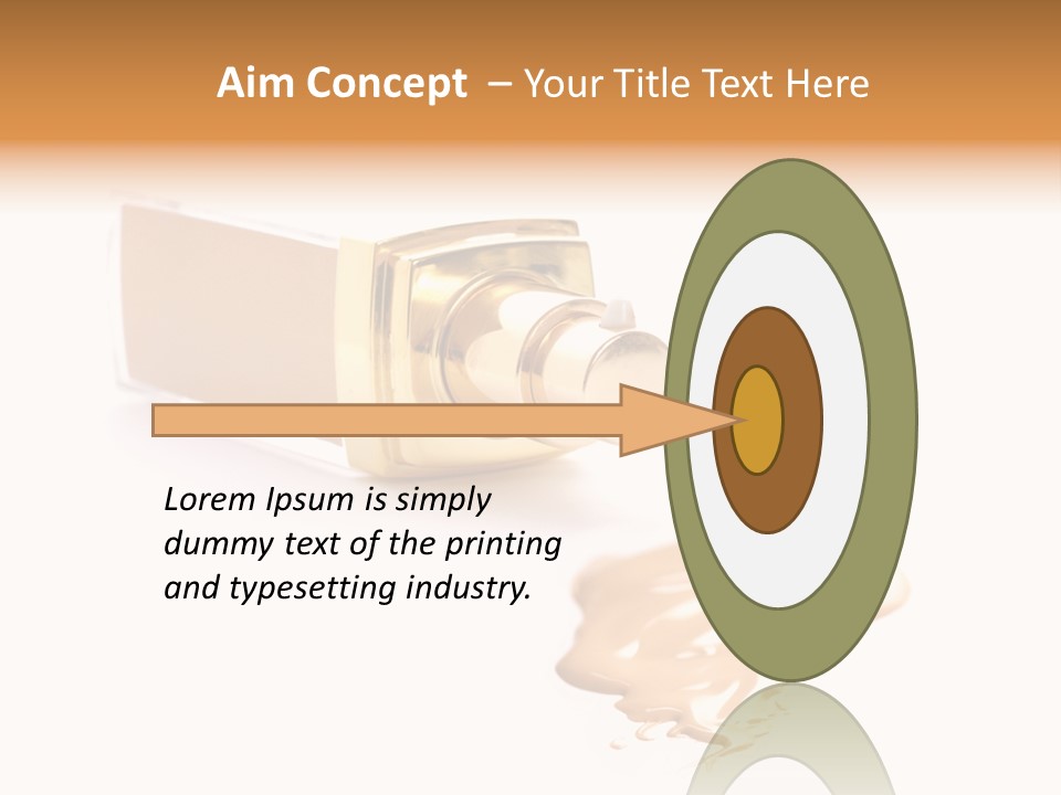 Macro Elegance Closeup PowerPoint Template