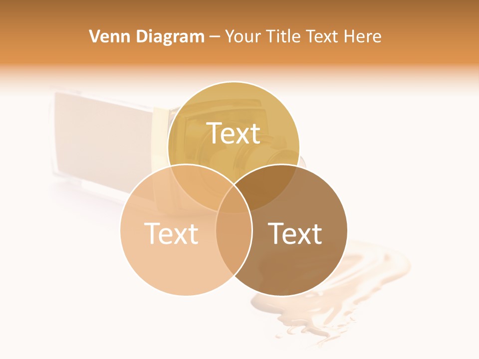 Macro Elegance Closeup PowerPoint Template