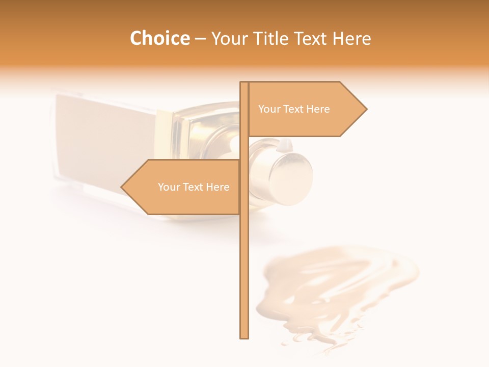 Macro Elegance Closeup PowerPoint Template