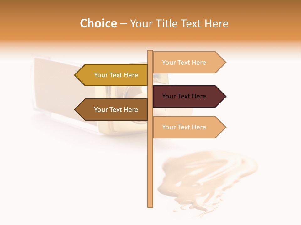 Macro Elegance Closeup PowerPoint Template