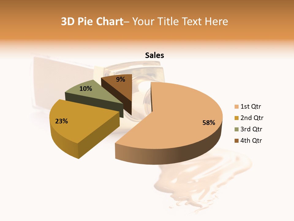 Macro Elegance Closeup PowerPoint Template