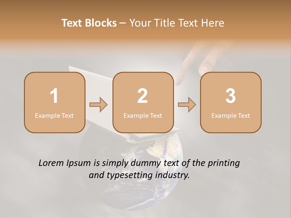 Planet Finance Occupation PowerPoint Template