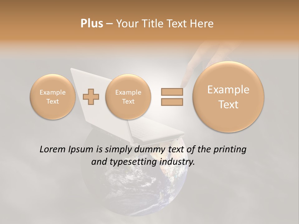 Planet Finance Occupation PowerPoint Template