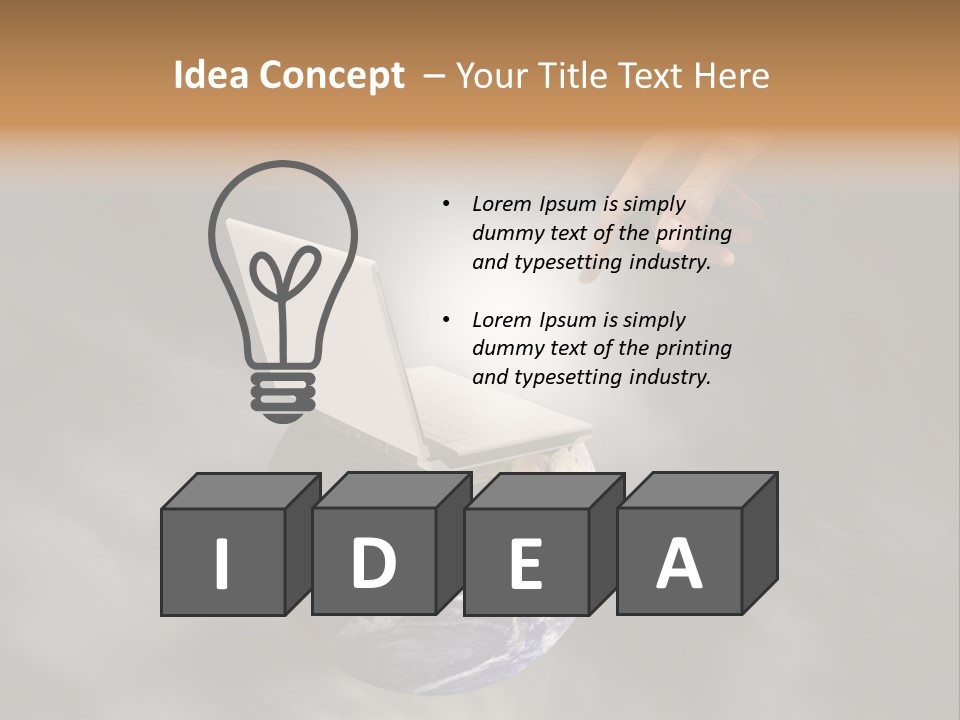 Planet Finance Occupation PowerPoint Template