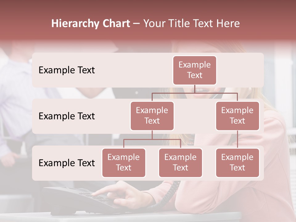Telephone Armed People PowerPoint Template