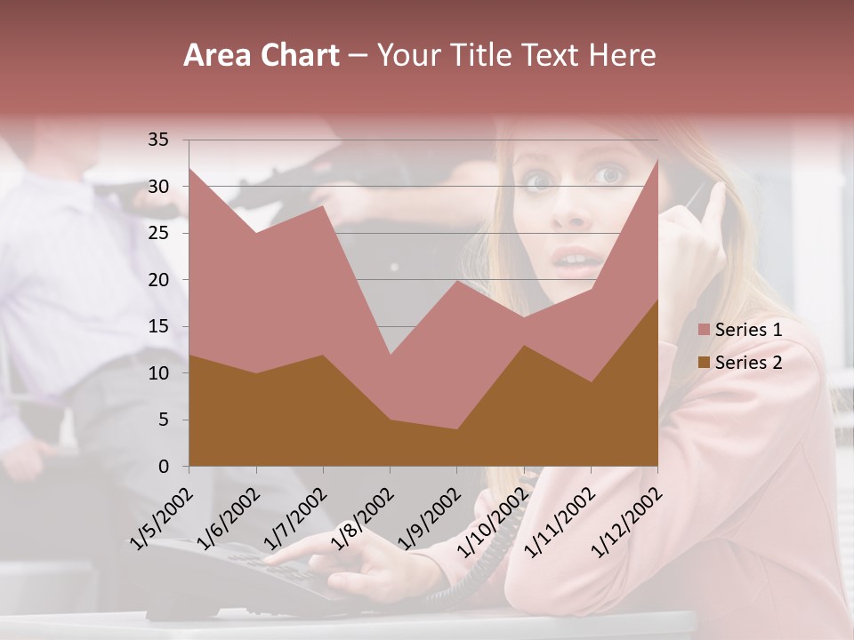 Telephone Armed People PowerPoint Template