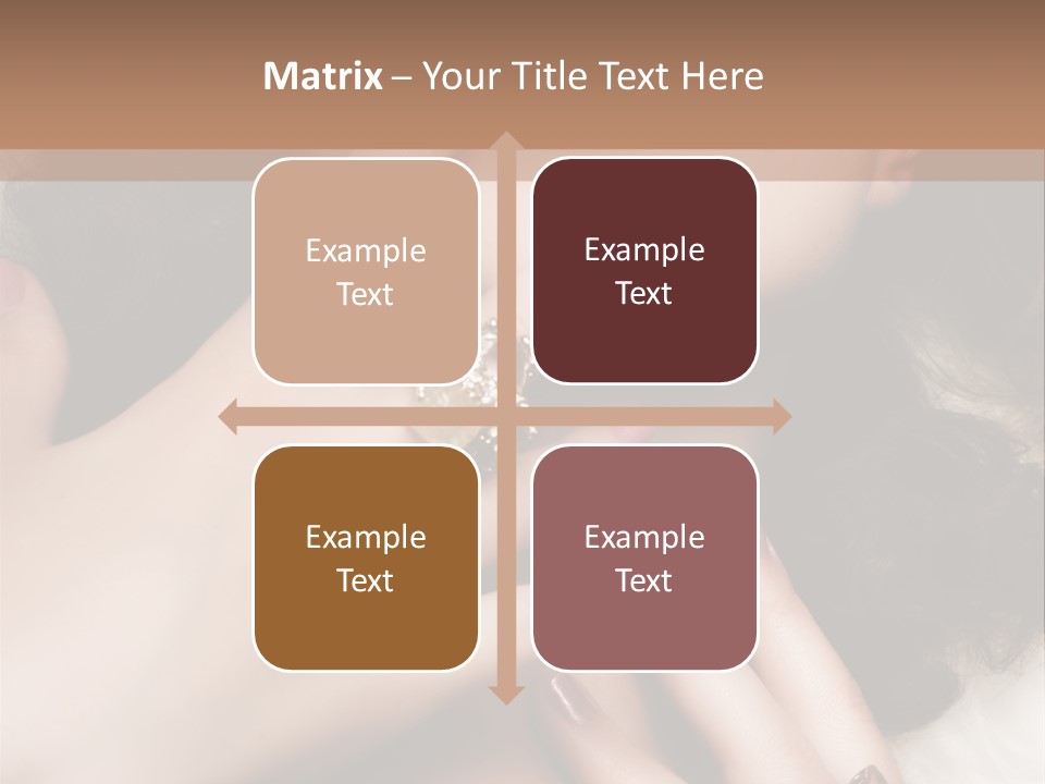 Elegance Gift Silver PowerPoint Template