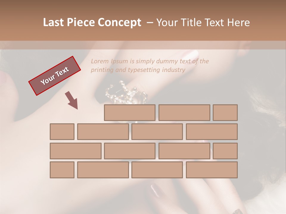 Elegance Gift Silver PowerPoint Template