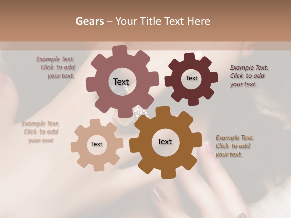 Elegance Gift Silver PowerPoint Template