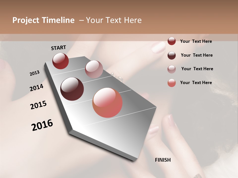 Elegance Gift Silver PowerPoint Template