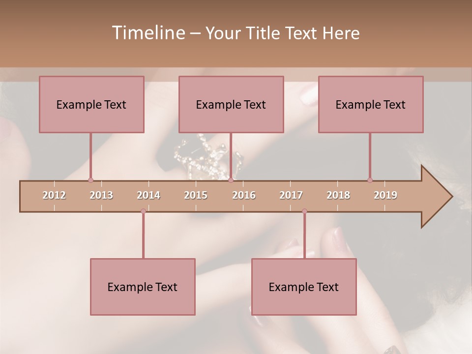 Elegance Gift Silver PowerPoint Template