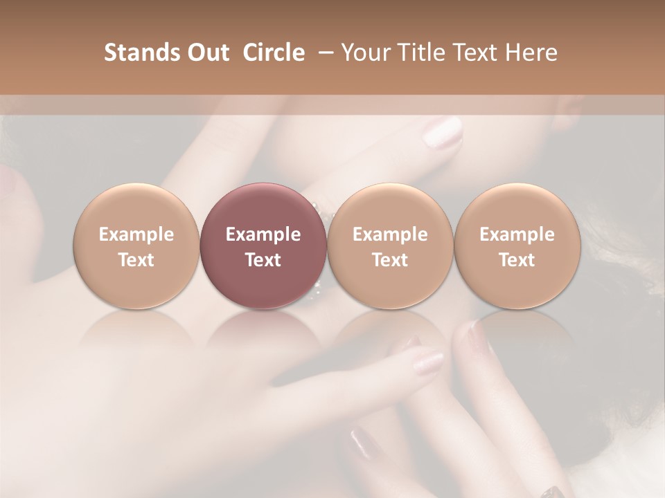 Elegance Gift Silver PowerPoint Template