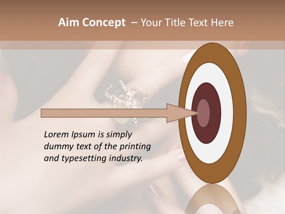 Elegance Gift Silver PowerPoint Template