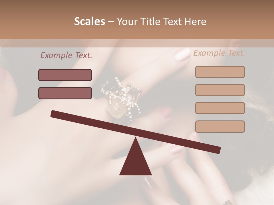 Elegance Gift Silver PowerPoint Template