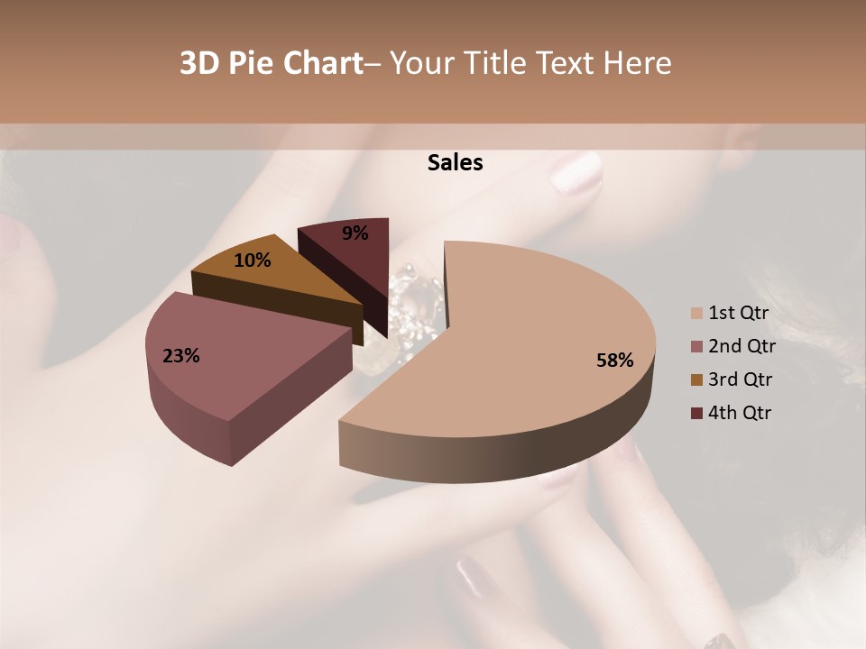 Elegance Gift Silver PowerPoint Template