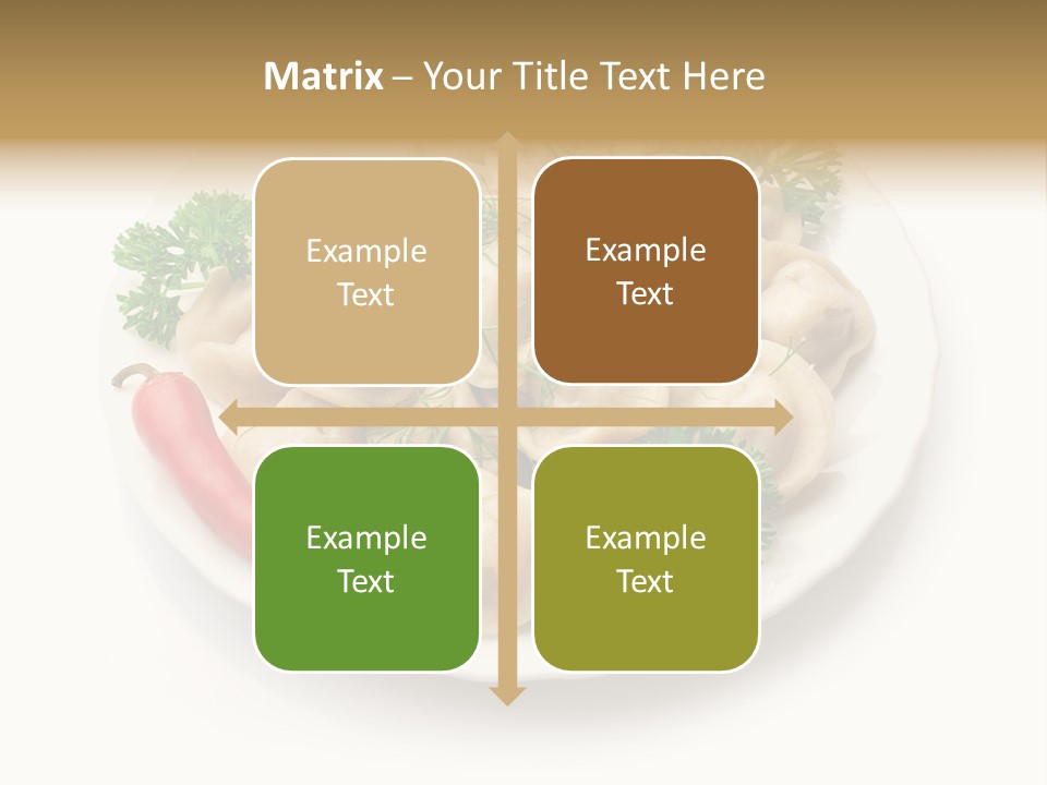 Taste Homemade Dish PowerPoint Template