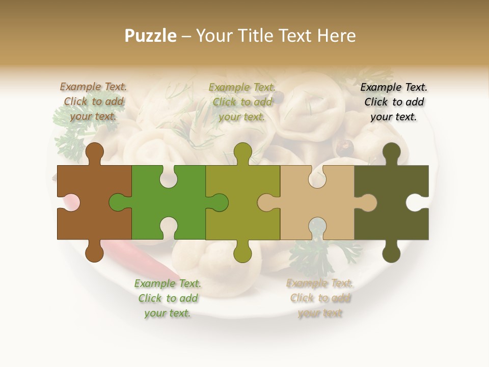 Taste Homemade Dish PowerPoint Template