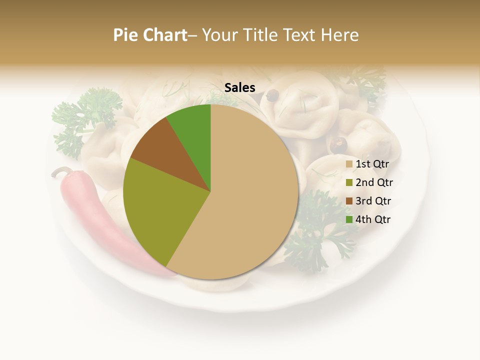 Taste Homemade Dish PowerPoint Template
