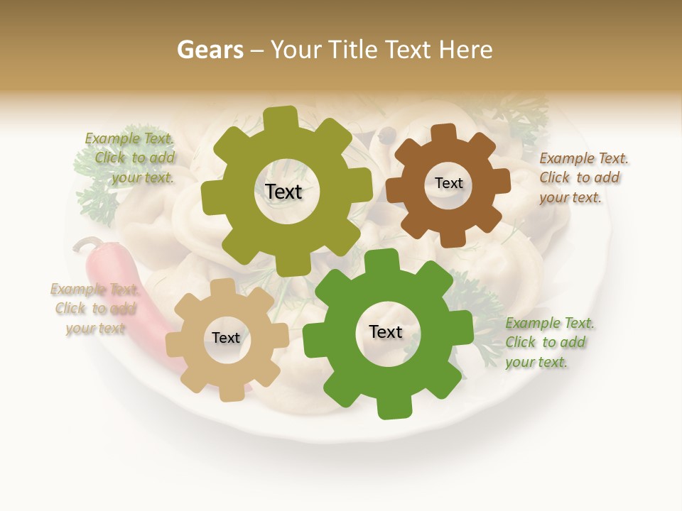 Taste Homemade Dish PowerPoint Template