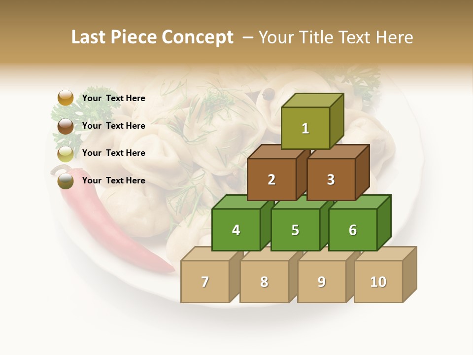 Taste Homemade Dish PowerPoint Template